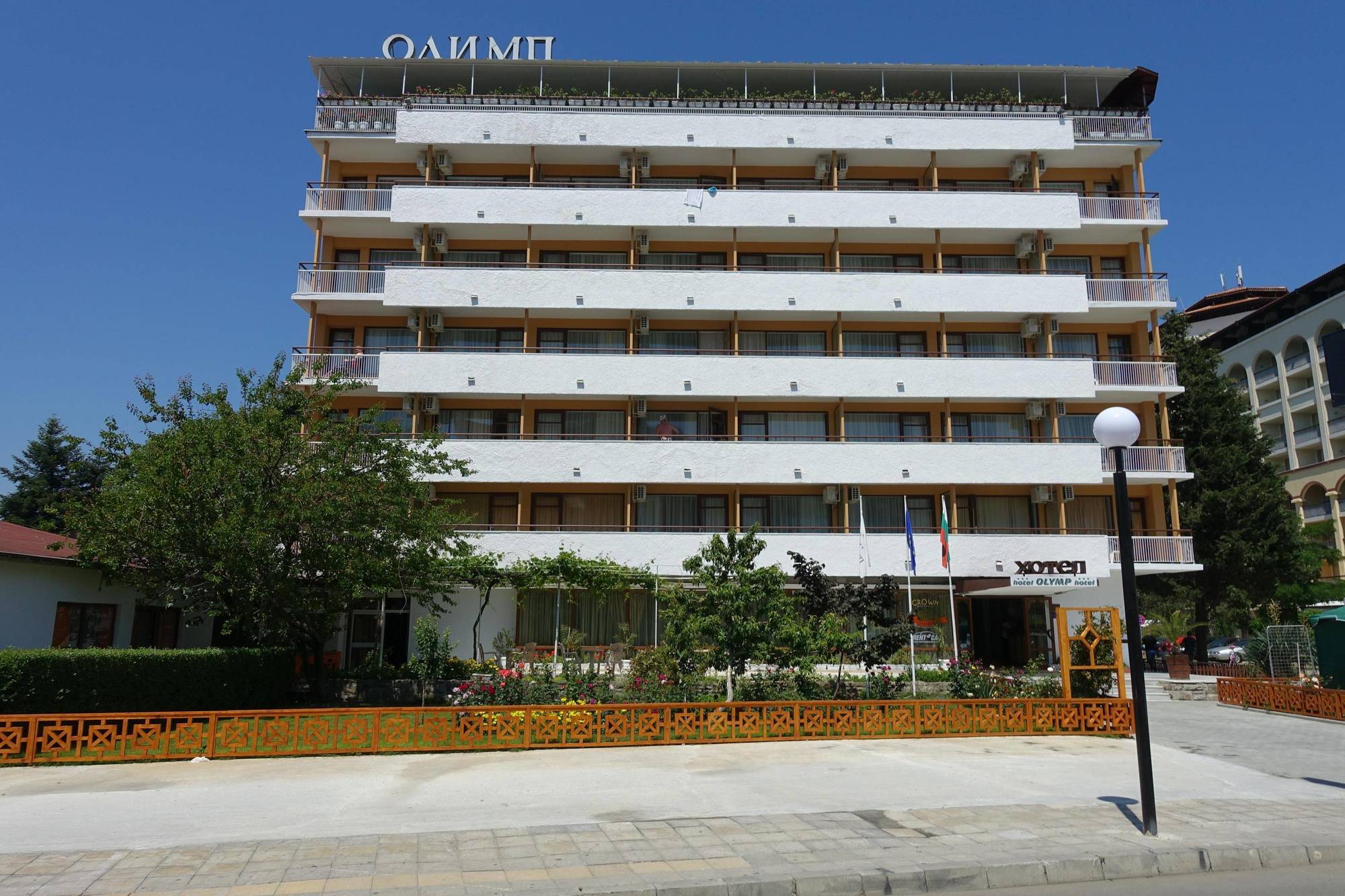 Hotel Olymp Sunny Beach Esterno foto